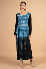 Sky Blue Maxi Dress3754 video